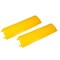 Pyle Cable Ramp, 1.60 in H, 38.60 in L, 11 in W, Polyethylene, Yellow, 1 PR PCBLCO22X2 - alternate 1